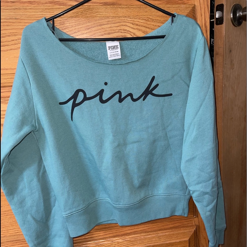 Teal PINK sweater
